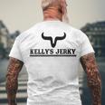 Kellys Jerky Custom Design Men's Crewneck Short Sleeve Back Print T-shirt Gifts for Old Men