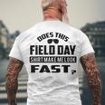 Kids Field Day For Teache Yellow Field Day Men's Back Print T-shirt Gifts for Old Men Kids Field Day For Teache Yellow Field Day Men's Back Print T-shirt Gifts for Old Men