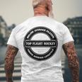 Lifestyle Top Flight Hockey Men's Back Print T-shirt Gifts for Old Men