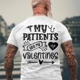 My Patients Are My Valentines 140 Trending Shirt Men's Crewneck Short Sleeve Back Print T-shirt Gifts for Old Men