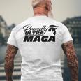 Proudly Ultra Maga Decallets Go Brandontrump Was Rightmandate Freedom Sticker Men's Crewneck Short Sleeve Back Print T-shirt Gifts for Old Men