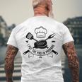 I Put The Pro In Propane Bbq Pitmaster Gas Grilling Men's Back Print T-shirt Gifts for Old Men