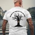 The Monsters Turned Out To Be Just Trees Men's Crewneck Short Sleeve Back Print T-shirt Gifts for Old Men