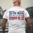 Ultra Maga And Proud Of It A Ultra Maga And Proud Of It V4 Men's Crewneck Short Sleeve Back Print T-shirt Gifts for Old Men