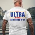 Ultra Maga And Proud Of It V11 Men's Crewneck Short Sleeve Back Print T-shirt Gifts for Old Men