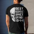 1944 September Birthday V2 Men's Crewneck Short Sleeve Back Print T-shirt Gifts for Him