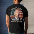 4Th Of July Bidenflation The Cost Of Voting Stupid Biden Men's T-shirt Back Print Gifts for Him