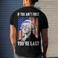 If You Aint First Youre Last George Washington Sunglasses Men's T-shirt Back Print Gifts for Him