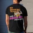 Alcohol 611 Bowler Bowling Bowler Men's T-shirt Back Print Gifts for Him
