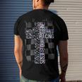 All I Need Today Is Racing And Jesus Men's Crewneck Short Sleeve Back Print T-shirt Gifts for Him