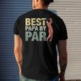 Best Papa By Par Fathers Day Golf Grandpa Classic Men's Back Print T-shirt Gifts for Him