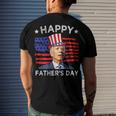 Biden 4Th Of July Joe Biden Happy Fathers Day Men's Back Print T-shirt Gifts for Him