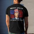 Biden 4Th Of July Joe Biden Happy Fathers Day Men's T-shirt Back Print Gifts for Him
