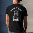 Cane Corso Dad Pet Lover Fathers Day Men's Back Print T-shirt Gifts for Him