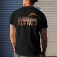 Choose Love Buffalo Stop Hate End Racism Choose Love Buffalo V2 Men's Back Print T-shirt Gifts for Him