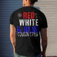 Cousin Crew 4Th Of July Family Vacation Group Men's T-shirt Back Print Gifts for Him