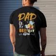 Dad Of The Bee Day Girl Hive Party Matching Birthday Men's Back Print T-shirt Gifts for Him