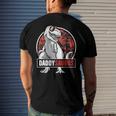 Daddysaurus Fathers Day rex Daddy Saurus Men Men's Back Print T-shirt Gifts for Him