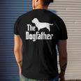 The Dogfather - Dog Glen Of Imaal Terrier Men's Back Print T-shirt Gifts for Him
