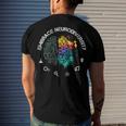 Embrace Neurodiversity Funny Men's Crewneck Short Sleeve Back Print T-shirt Gifts for Him