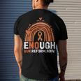 End Gun Violence Wear Orange V2 Men's Back Print T-shirt Gifts for Him