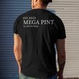 Est 2022 Mega Pint For Johnny Men's Crewneck Short Sleeve Back Print T-shirt Gifts for Him