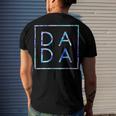 Fathers Day For New Dad Men's Crewneck Short Sleeve Back Print T-shirt Gifts for Him