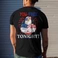 Are You Free Tonight 4Th Of July Independence Day Bald Eagle Men's T-shirt Back Print Gifts for Him
