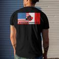 Freedom Convoy V2 Men's Crewneck Short Sleeve Back Print T-shirt Gifts for Him