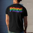 Gay Pride Lgbt Lgbtq Awareness Month 2022 Men's Back Print T-shirt Gifts for Him