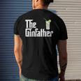The Gin Father Gin And Tonic Classic Men's Back Print T-shirt Gifts for Him