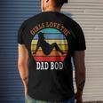 Girls Love The Dad Bod Men's Crewneck Short Sleeve Back Print T-shirt Gifts for Him