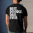 Goldendoodle Dad - Best Doodle Dad Ever Men's T-shirt Back Print Gifts for Him