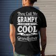 Grampy Grandpa Im Called Grampy Because Im Too Cool To Be Called Grandfather Men's T-Shirt Back Print Gifts for Him