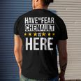 Have No Fear Chenault Is Here Name Men's Crewneck Short Sleeve Back Print T-shirt Funny Gifts