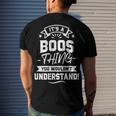 Its A Boos Thing You Wouldnt Understand Shirt Boos Family Last Name Shirt Boos Last NameShirt Men's T-Shirt Back Print Gifts for Him