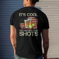 Its Cool Ive Had Both My Shots American Flag 4Th Of July Men's Back Print T-shirt Gifts for Him