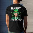 Joe Biden Happy 4Th Of July St Patricks Day Men's Back Print T-shirt Gifts for Him