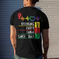Juneteenth Breaking Every Chain Since 1865 Men's Back Print T-shirt Gifts for Him