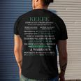 Keefe Name Keefe Completely Unexplainable Men's T-Shirt Back Print Gifts for Him