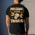 Kids Little Future Mechanic In Training Car Auto Proud Dad Men's T-shirt Back Print Gifts for Him