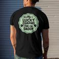 My Lucky Charms Call Me Daddy St Patricks Day Men's Back Print T-shirt Gifts for Him