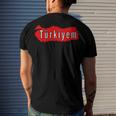 M Turkey Flag Futball Turkish Soccer 9 Shirt Men's Crewneck Short Sleeve Back Print T-shirt Gifts for Him