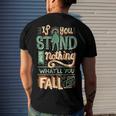 Make A Stand 477 Trending Shirt Men's Crewneck Short Sleeve Back Print T-shirt Gifts for Him