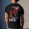 Mama Moose Matching Family Christmas 506 Shirt Men's Crewneck Short Sleeve Back Print T-shirt Gifts for Him