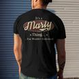 Marty Name PrintShirts Shirts With Name Marty Men's T-Shirt Back Print Gifts for Him