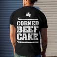 Mens Corned Beefcake Funny St Patricks Day 551 Trending Shirt Men's Crewneck Short Sleeve Back Print T-shirt Gifts for Him