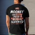 Mooney Name If Mooney Cant Fix It Were All Screwed Men's T-Shirt Back Print Gifts for Him