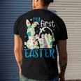 My First Easter 707 Trending Shirt Men's Crewneck Short Sleeve Back Print T-shirt Gifts for Him