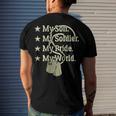 My Son Is A Soldier Hero Proud 707 Shirt Men's Crewneck Short Sleeve Back Print T-shirt Gifts for Him